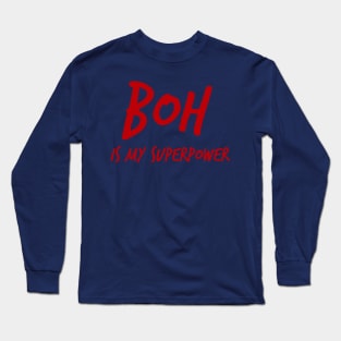 Boh Superpower B Long Sleeve T-Shirt